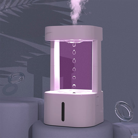 Anti Gravity Water Drop Humidifier with Remote Control